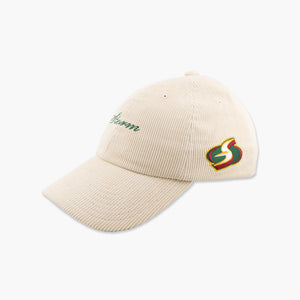 Seattle Storm Cream Corduroy Script Adjustable Hat