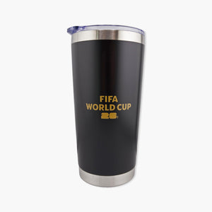 2026 World Cup Black Stainless Steel Trophy Tumbler