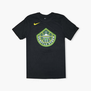 Seattle Storm Primary Logo Black T-Shirt