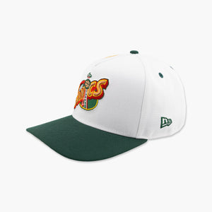 Seattle SuperSonics White Gold Rush Snapback Hat