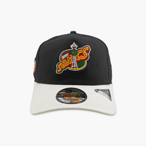 Seattle SuperSonics Black/Chrome 1996 NBA Finals Snapback