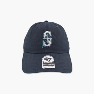 Seattle Mariners Navy Youth Clean Up Hat