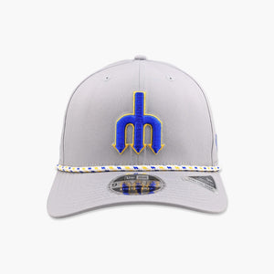 Seattle Mariners Grey Trident Performance Snapback
