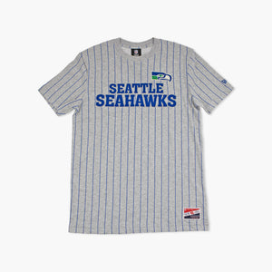 Seattle Seahawks Grey Pinstripe T-Shirt