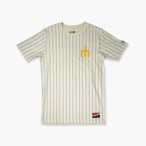 Seattle Mariners Cream Pinstripes T-Shirt