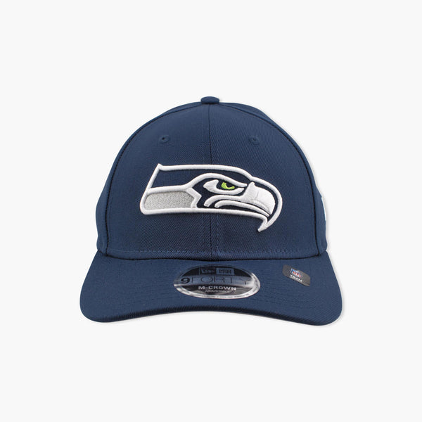 Seattle Seahawks Navy Curved Bill Snapback