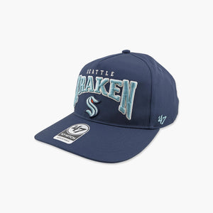 Seattle Kraken Navy Hard Hat Snapback