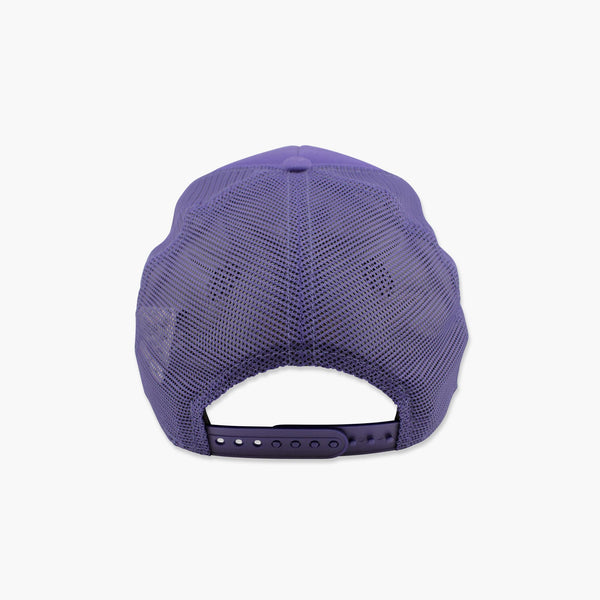Washington Huskies Purple Primary Logo Flat Bill Trucker Snapback