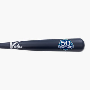 Seattle Mariners Navy Team 50th Anniversary Bat