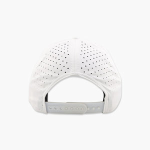 Rainiers White Performance Stretch Snapback