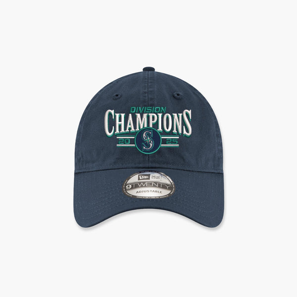 Seattle Mariners Navy 2025 Division Champs Replica Adjustable Hat