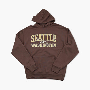 Prattle Mountain Chocolate Seattle Hoodie