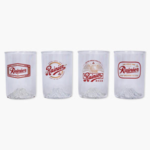 Rainier Beer Greatest Hits Shatterproof Drinkware Set