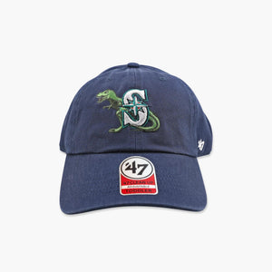 Seattle Mariners Navy Dino Toddler Adjustable Hat