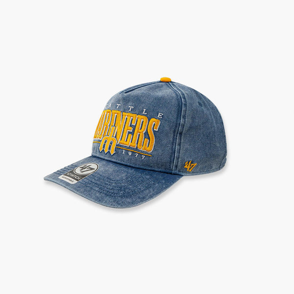 Seattle Mariners Vintage Denim Hitch Snapback