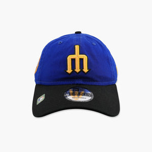 Seattle Mariners 50th Anniversary Patch City Connect Adjustable Hat