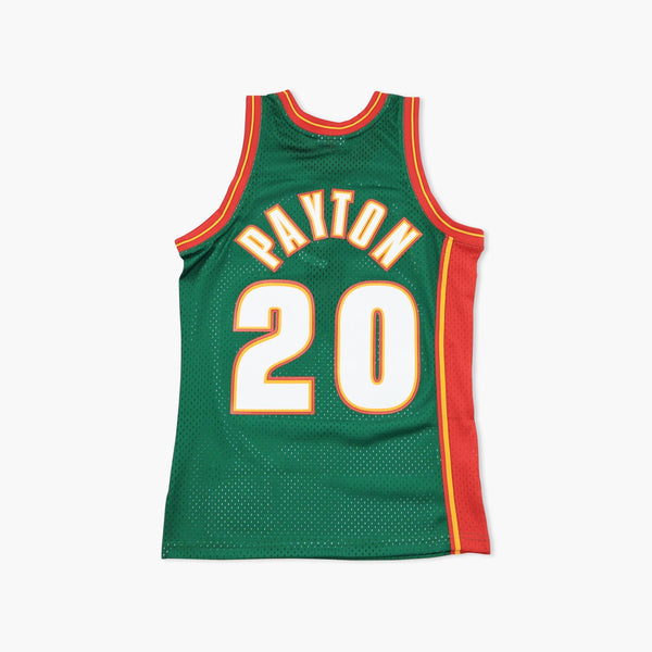 Seattle SuperSonics Gary Payton 1996 Green Swingman Jersey