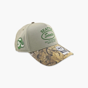 Seattle SuperSonics Boulder Green Oval Patch MVP Snapback