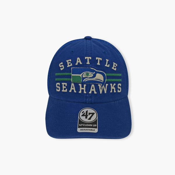 Seattle Seahawks Legacy Highpoint Clean Up Mesh Trucker Hat