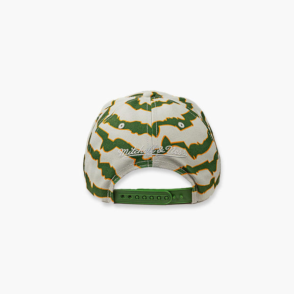 Seattle SuperSonics Tiger Stripes Pro Crown Snapback