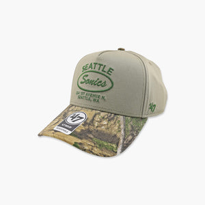 Seattle SuperSonics Boulder Green Oval Patch MVP Snapback