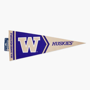 Washington Huskies Real Dawgs Wear Purple Premium Pennant