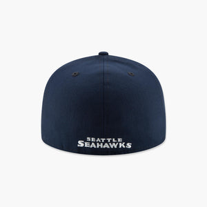 Seattle Seahawks Super Bowl LX Champions Side Patch Navy Fitted Hat