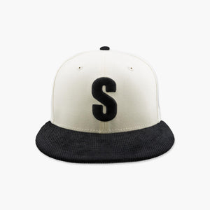 Seattle Mariners Steelheads Two-Tone Corduroy Brim Fitted Hat