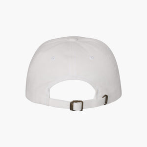The Let's Play Classic White Adjustable Hat