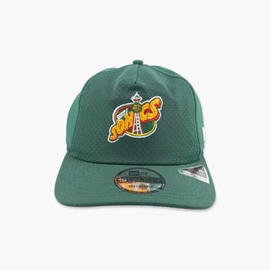 Seattle SuperSonics Dark Green Diamond Mesh Trucker Snapback