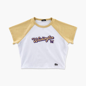 Washington Huskies Gold Home Run T-Shirt