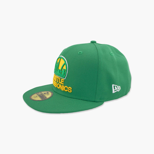 New Era Seattle SuperSonics Green Skyline Fitted Hat