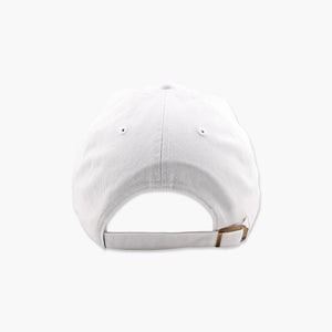 Seattle Sounders White Ballpark Script Clean Up Adjustable Hat