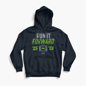 Run It Forward Navy Hoodie