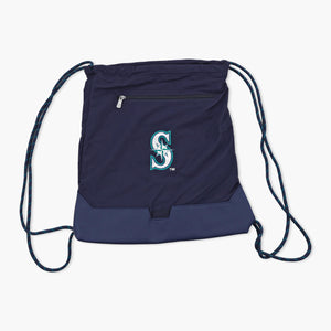Seattle Mariners Navy Drawstring Bag