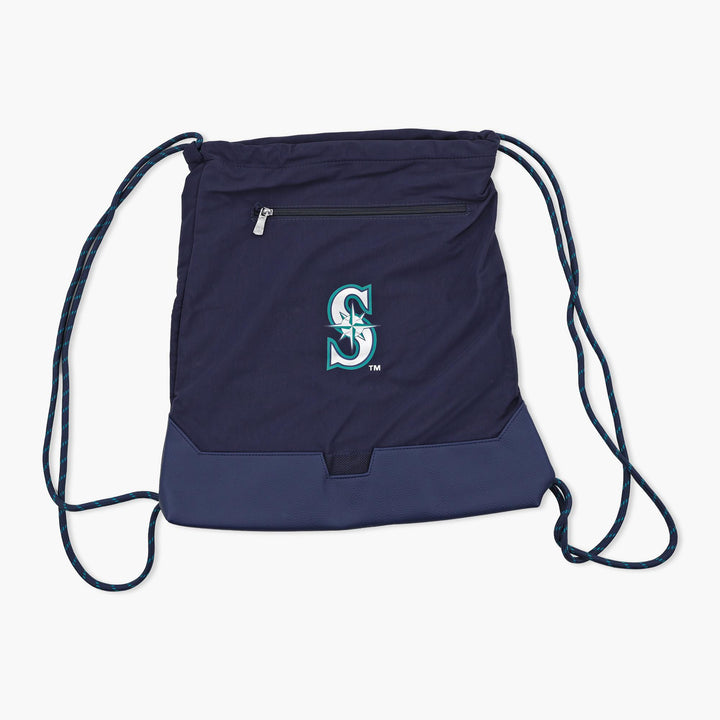 Seattle Mariners Navy Drawstring Bag