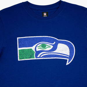 Seattle Seahawks Royal Blue Throwback T-Shirt