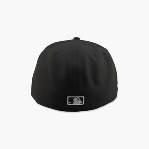 Seattle Mariners Steelheads Black Wordmark Fitted Hat