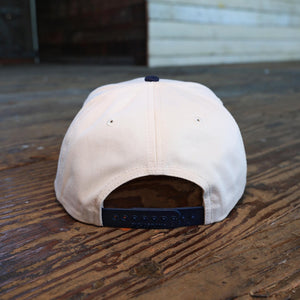 The Big Dumper Badge Two Tone Cream/Navy Hat, Big Dumper Collection