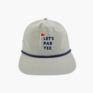 Let's Par Tee Grey Hat