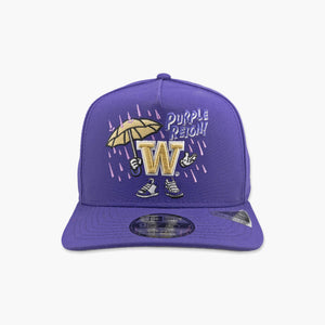 Washington Huskies Purple Cartoon Snapback