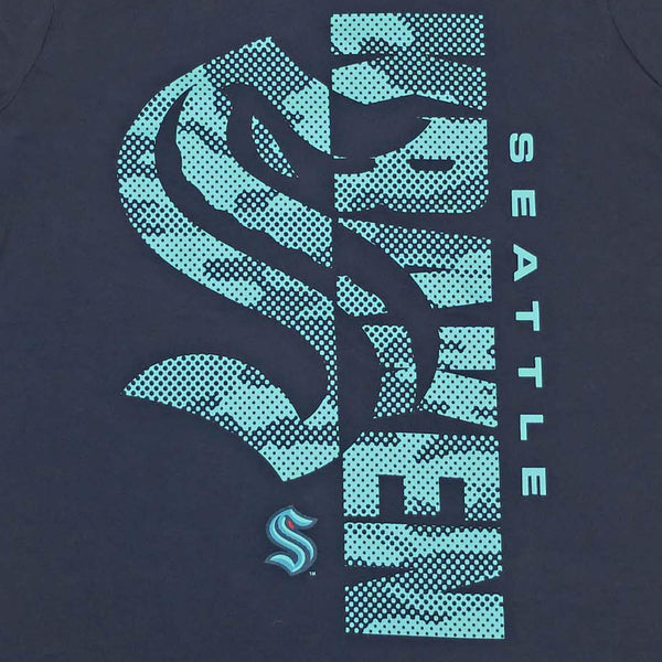 Seattle Kraken Youth Cool Camo T-Shirt