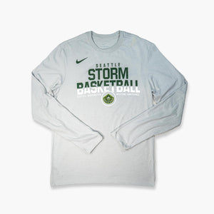 Seattle Storm Wolf Grey Long Sleeve T-Shirt