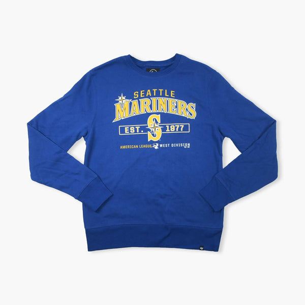 Seattle Mariners Royal Headline Crewneck