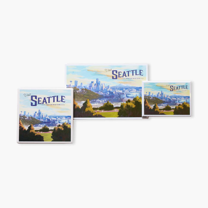LP Seattle Oil Painting Souvenir