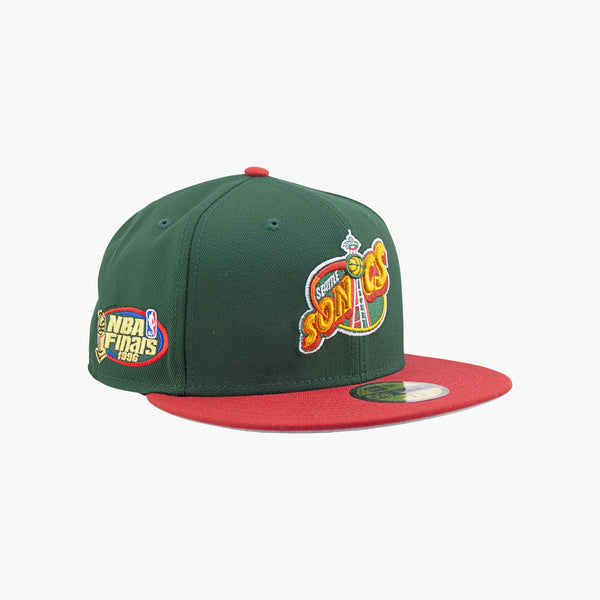 Seattle SuperSonics New Era 1996 NBA Finals Fitted Hat