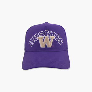 Washington Huskies Purple Block Text Dawg Pack Snapback