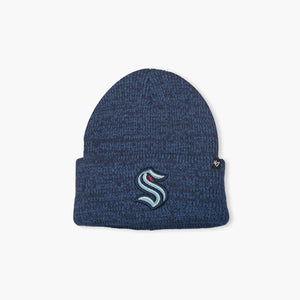 Seattle Kraken Navy Brain Freeze Cuff Beanie
