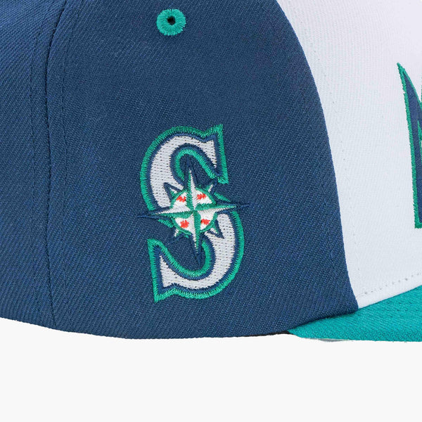 Seattle Mariners Navy/White Script Snapback