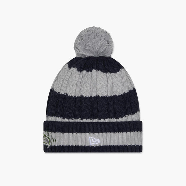 Seattle Seahawks Rivalry Braided Knit Beanie